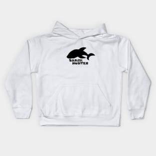 shark attack cartoon cool Kids Hoodie